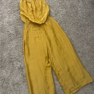 Elegant Yellow Jumpsuit